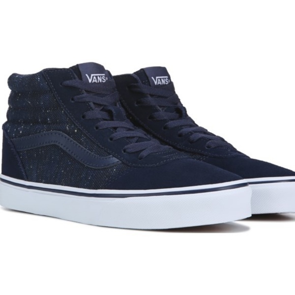 vans ward hi blue